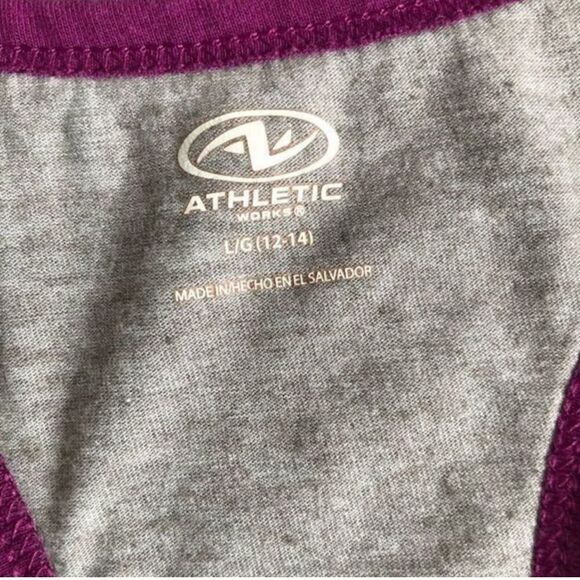 Athletic Na ma stay home Workout top. Size: L Athletic Works - Picture 4 of 5
